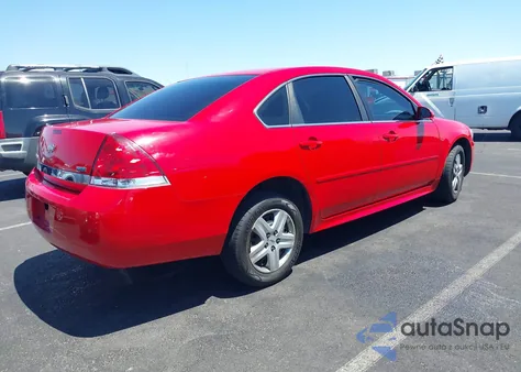 2011 Chevrolet Impala Ls из США, поврежденный, VIN 2G1WF5EK6B1186370
